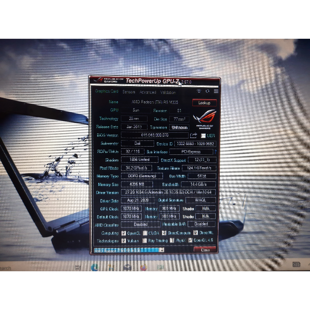 Laptop Kencang Dell i7 | SSD 512GB | Radeon R5