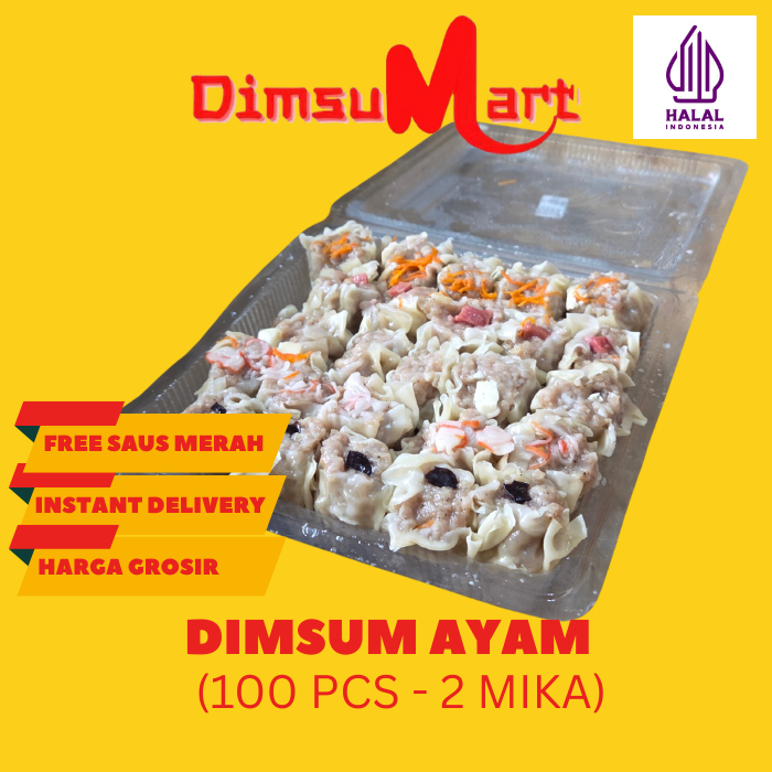

Dimsum Ayam HALAL isi 100 FROZEN