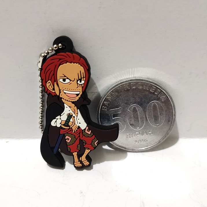 Kura Sushi x One Piece Film Red Rubber Strap - Shanks