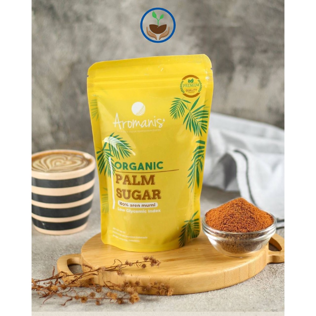 

AROMANIS PALM SUGAR 250GR - GULA AREN SEMUT ORGANIK MEDAN