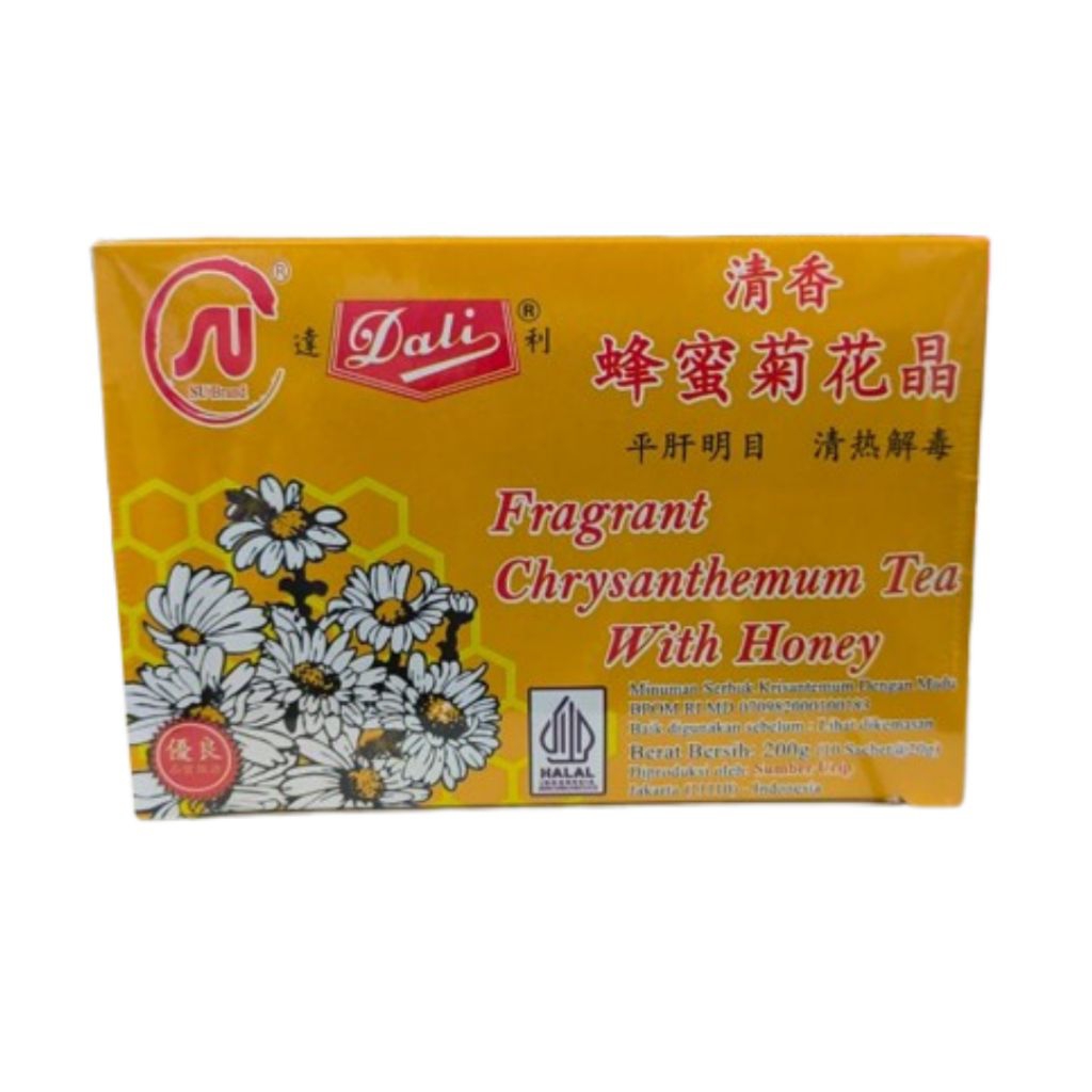 

Chrysanthemum Tea with Honey Dali 200 gr (10sachetsx20gr)