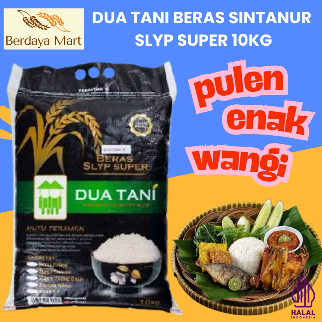 

DUA TANI Beras Sintanur SLYP Super 10KG