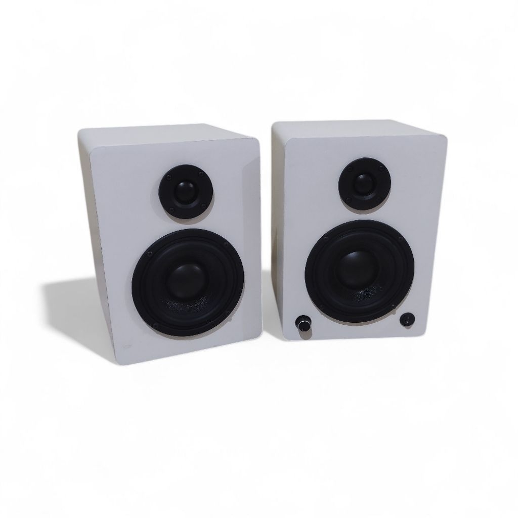 DIY 1 Paket 2 PCS Speaker Monitor 4 Inch / Flat / Home Recording