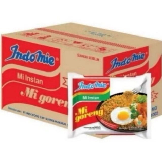

(1DUS/40PCS) INDOMIE MI GORENG MI INSTAN 85GR