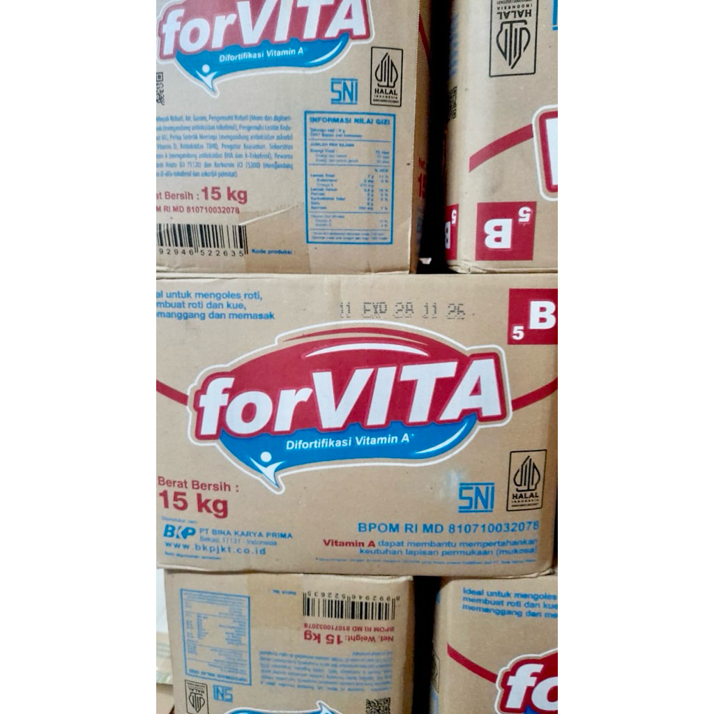 

FORVITA Margarine 15 kg
