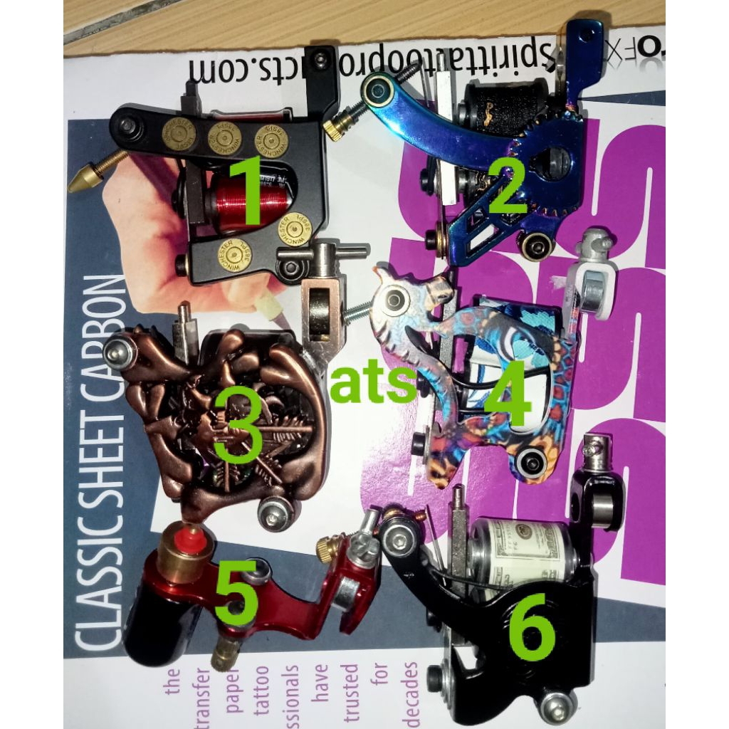 koil tatto machines mesin tatto