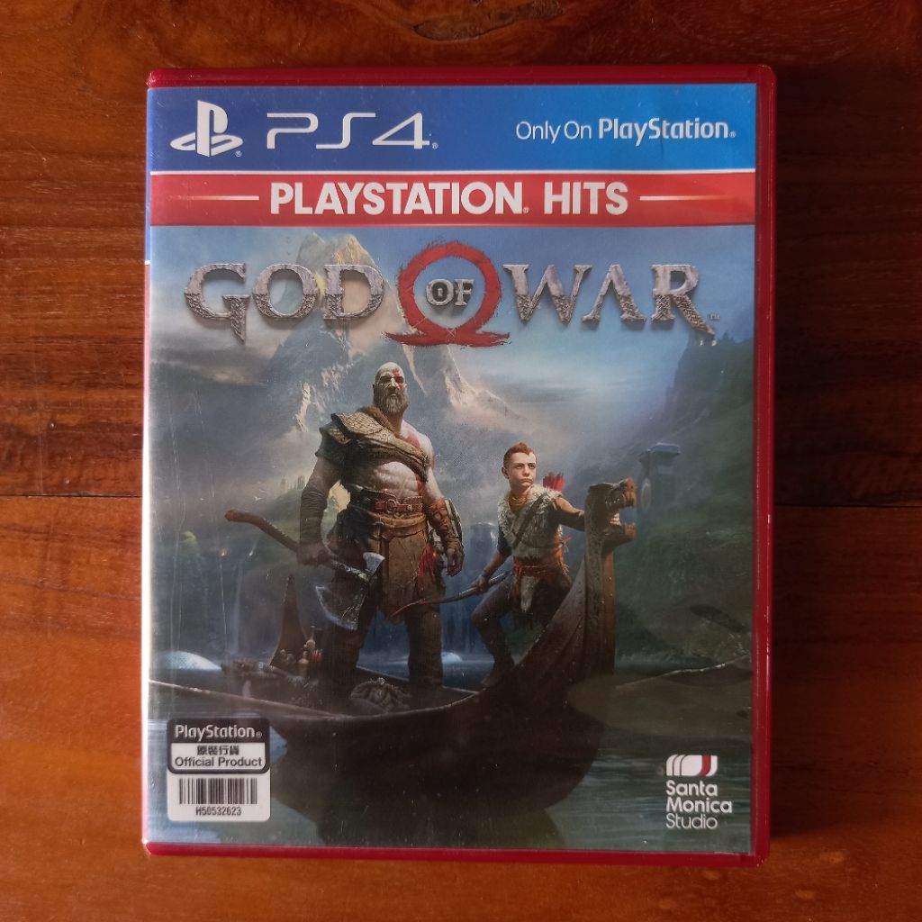 BD Kaset PS4 God of War 2018 Ps4 GOW 4 game ps 4 playstation 4 - Second/Bekas