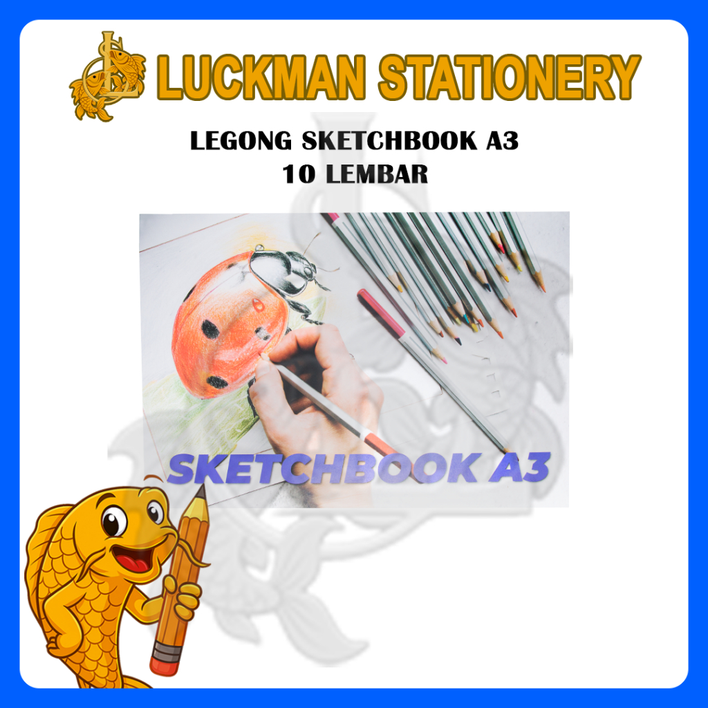 

LUCKMAN STATIONERY - BUKU GAMBAR LEGONG (ECER)