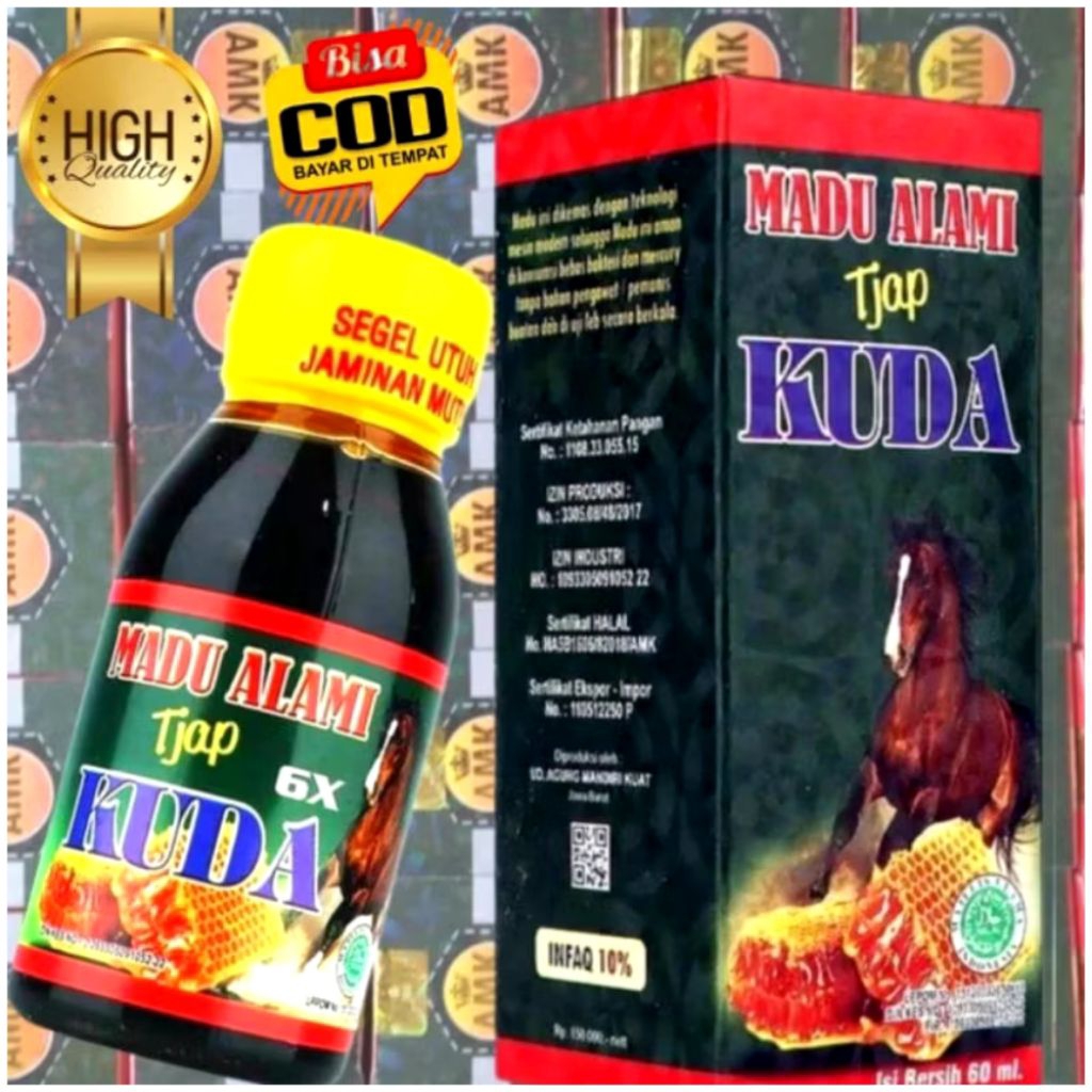 

Madu super TONIK CAP KUDA