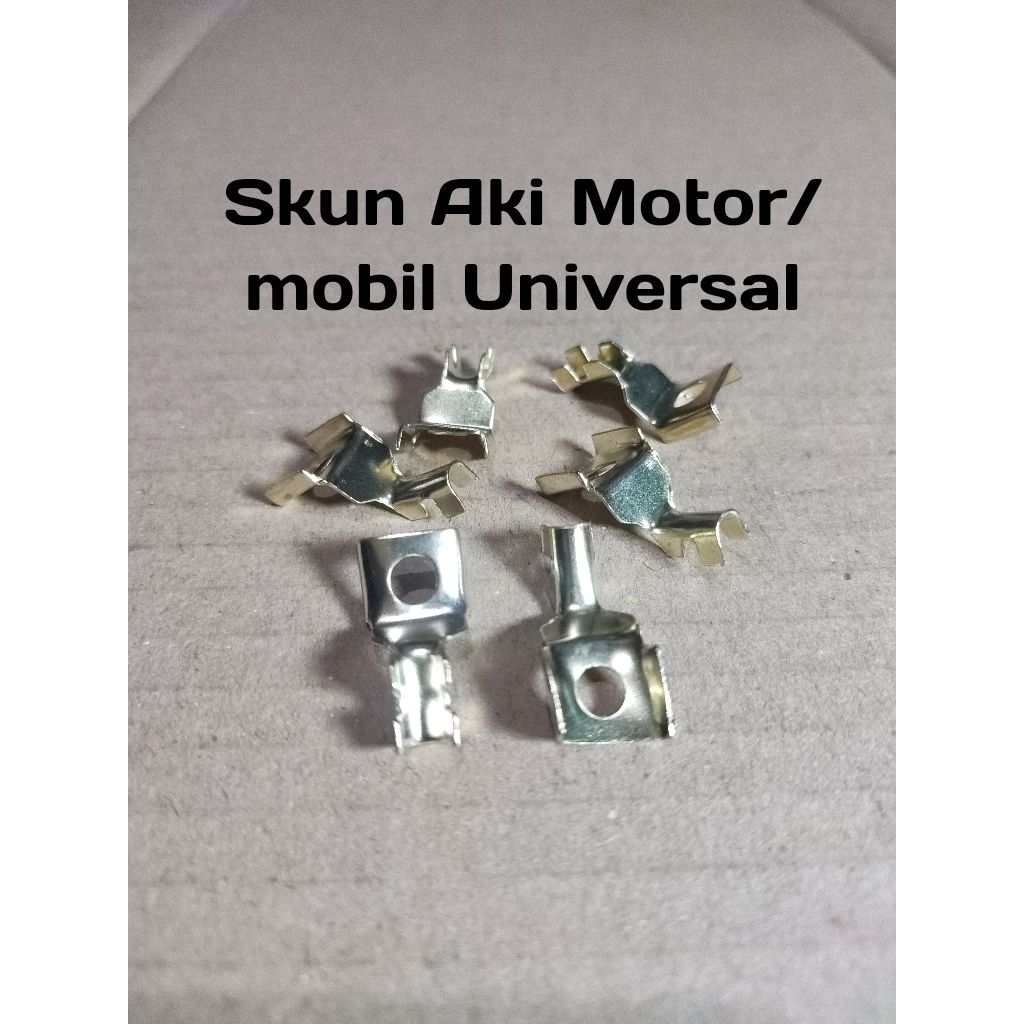 Skun Aki motor/mobil Universal Tembaga asli