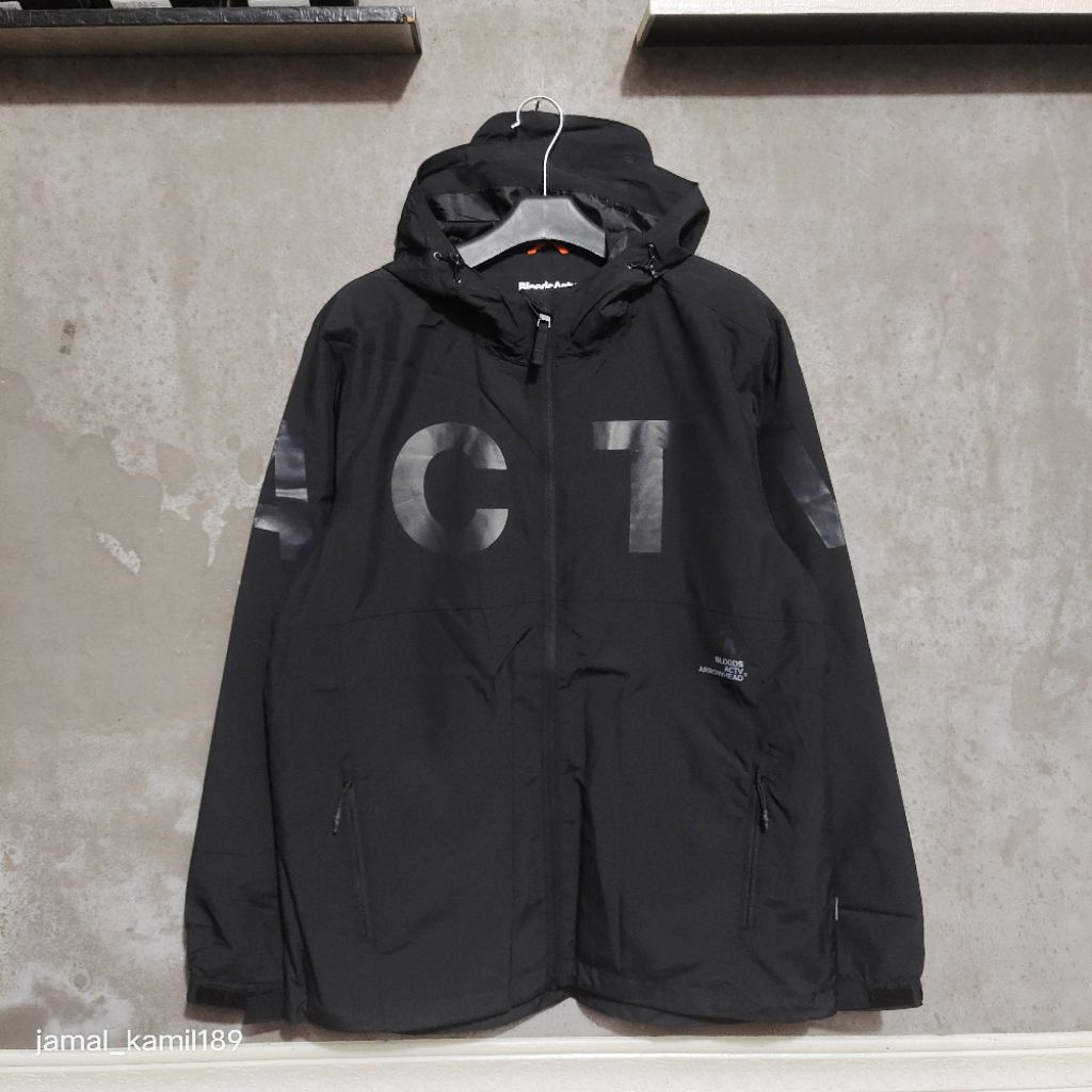 JACKET OUTDOOR BLOODS ACTV WALLACE BLACK ORIGINAL.