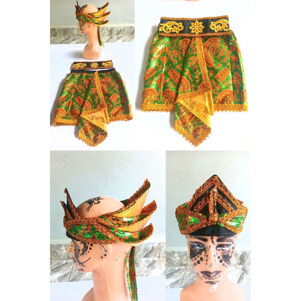 dodot sembong silat pulblok prada glitter 3 layer