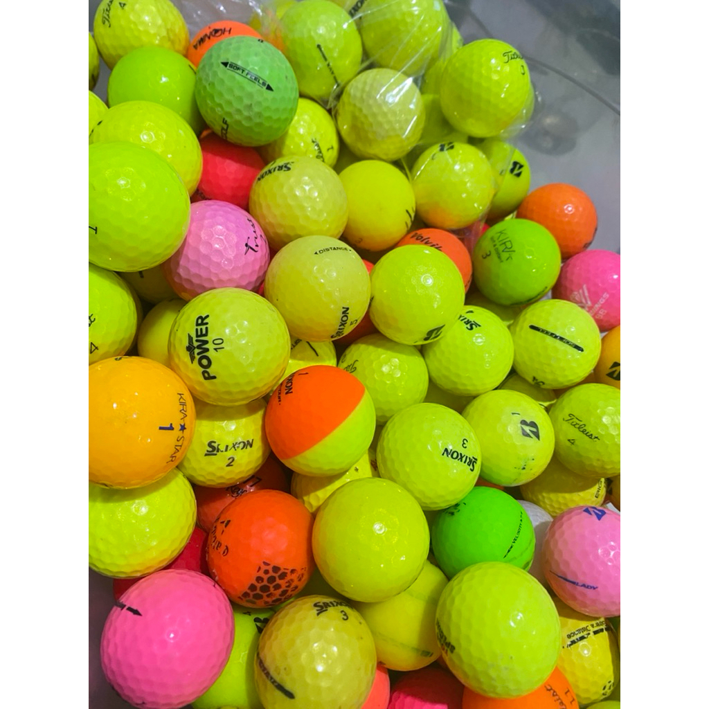 [10 PCS ]BOLA GOLF SECOND SEMARANG||BOLA GOLF MURAH||BOLA GOLF BEKAS