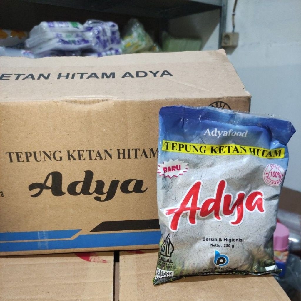 

Tepung ketan hitam Merk Adya 250gr