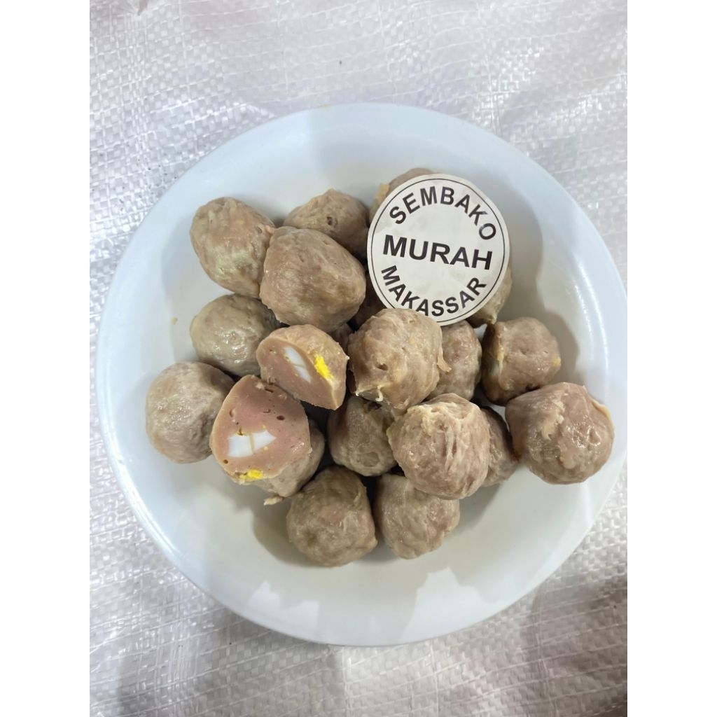 

bakso Telur isi 20 sembako murah makassar