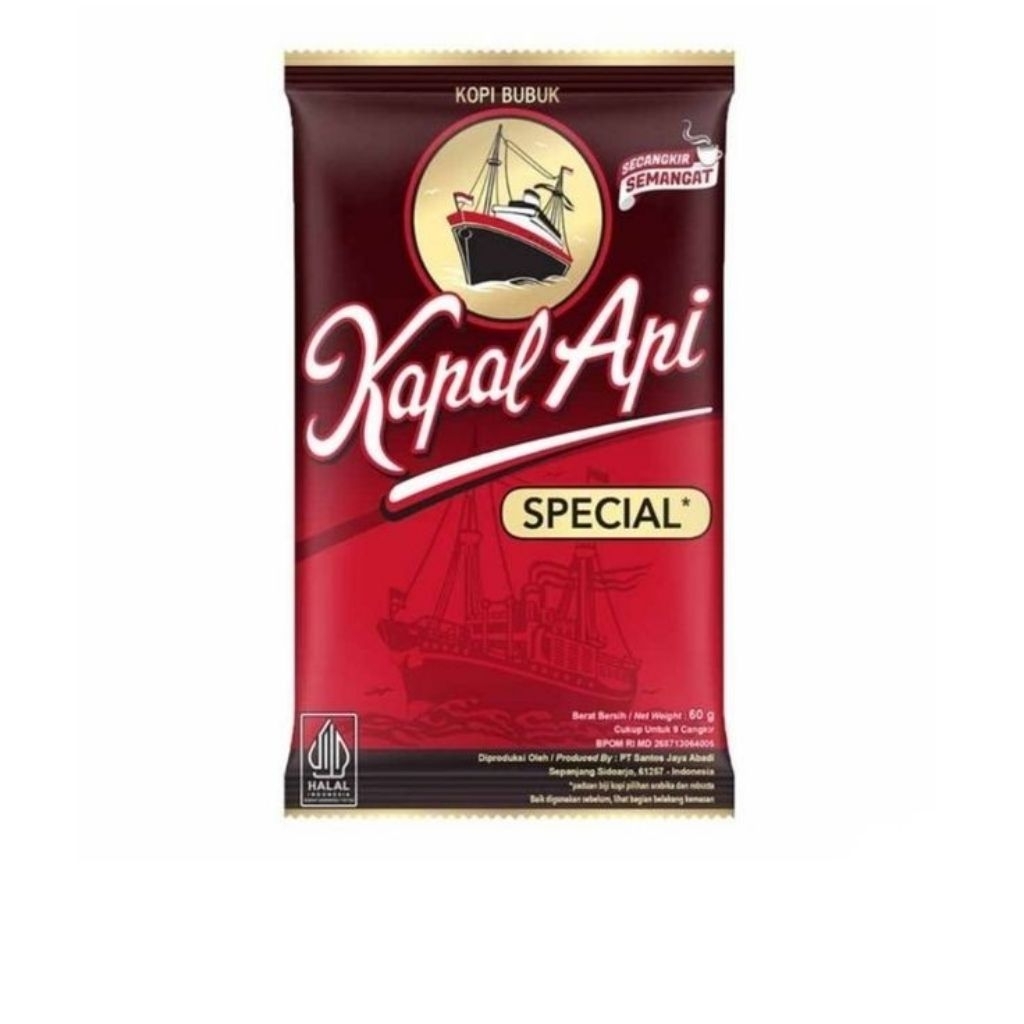 

Kapal Api Tanpa gula 60Gr