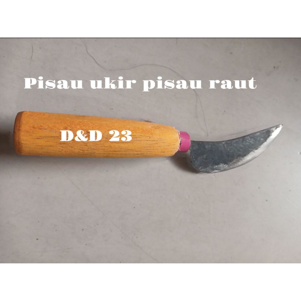 

TERMURAH Pisau raut bambu pisau ukir gagang kayu