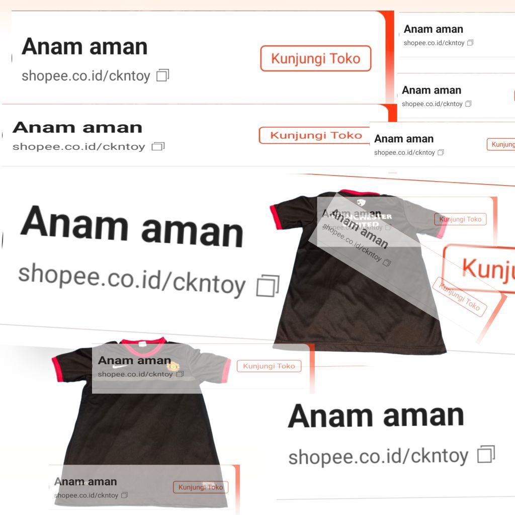 jersey training buat latihan grade ori ukuran M produk second Manchester United intinya wajib baca d