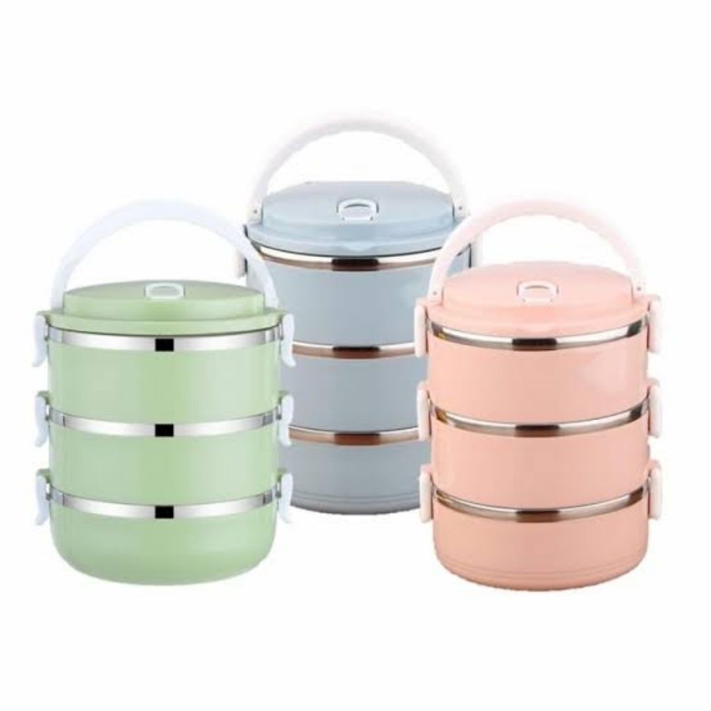 Rantang Susun Kecil Plastik Stainless