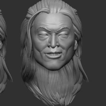 Headsculpt Head HS Shang Tsung Mortal Kombat Mcfarlane Adam Muff Toys Notaman Shf NWToys Vtoys Roman