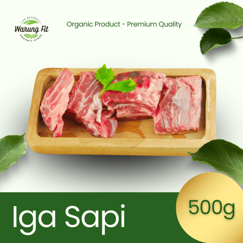 

Iga Sapi Organik Wahyu Beef -Iga Sapi Grass Fed Beef Organik Wahyu Beef - Grass Fed Beef
