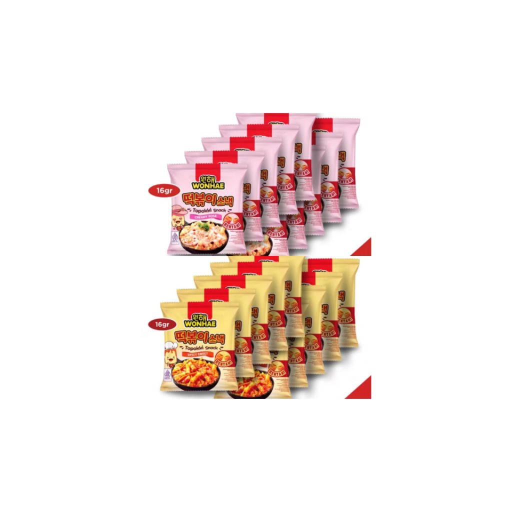 

Topokki Snack WonHae (renteng 10 pcs)