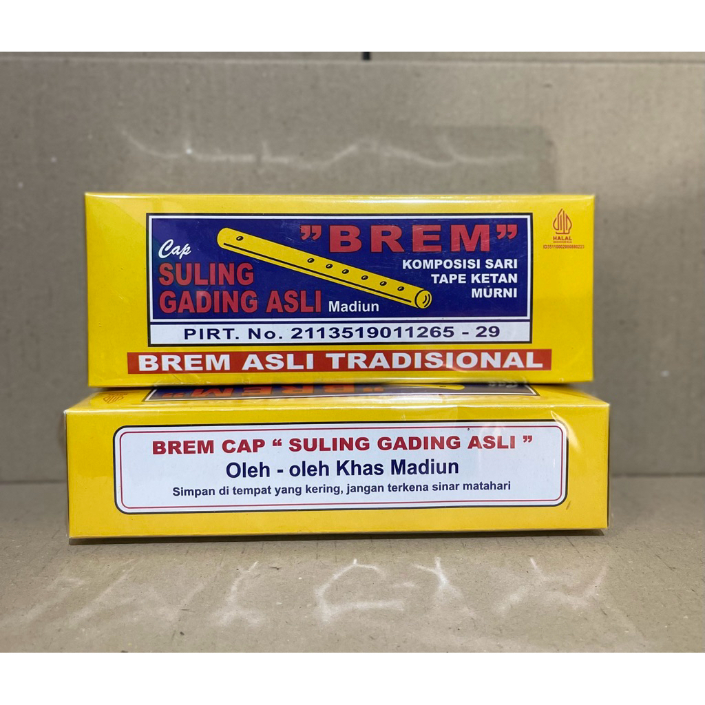 

BREM MADIUN ASLI CAP SULING GADING BESAR