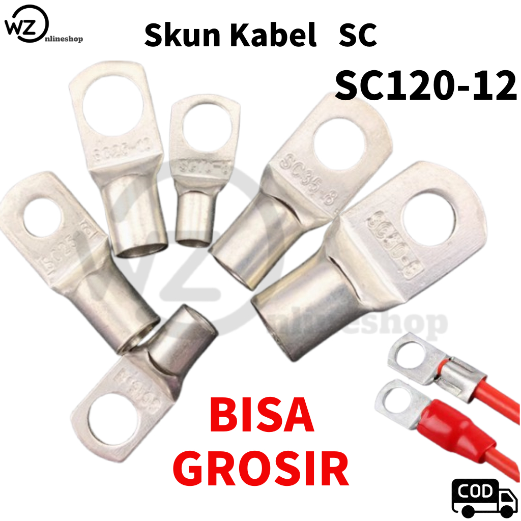 Skun SC120-12 Skun Tembaga  Skun ring