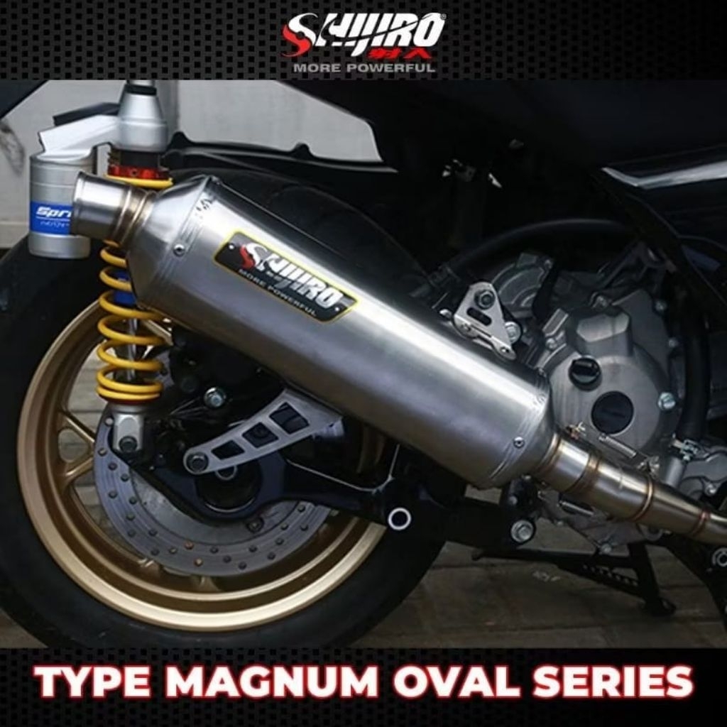 KNALPOT SHIJIRO RACING TYPE MAGNUM for X-MAX