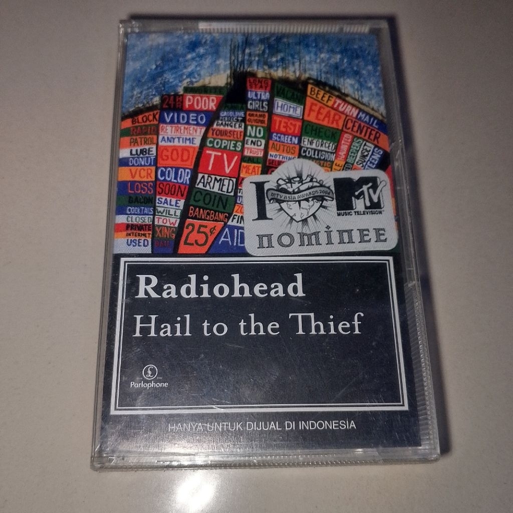 kaset pita radiohead - hail to the thief