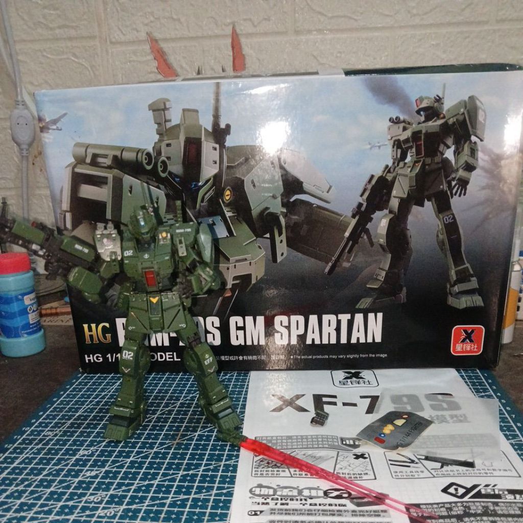 Hg 1/144 RGM GM 79 Spartan XFS