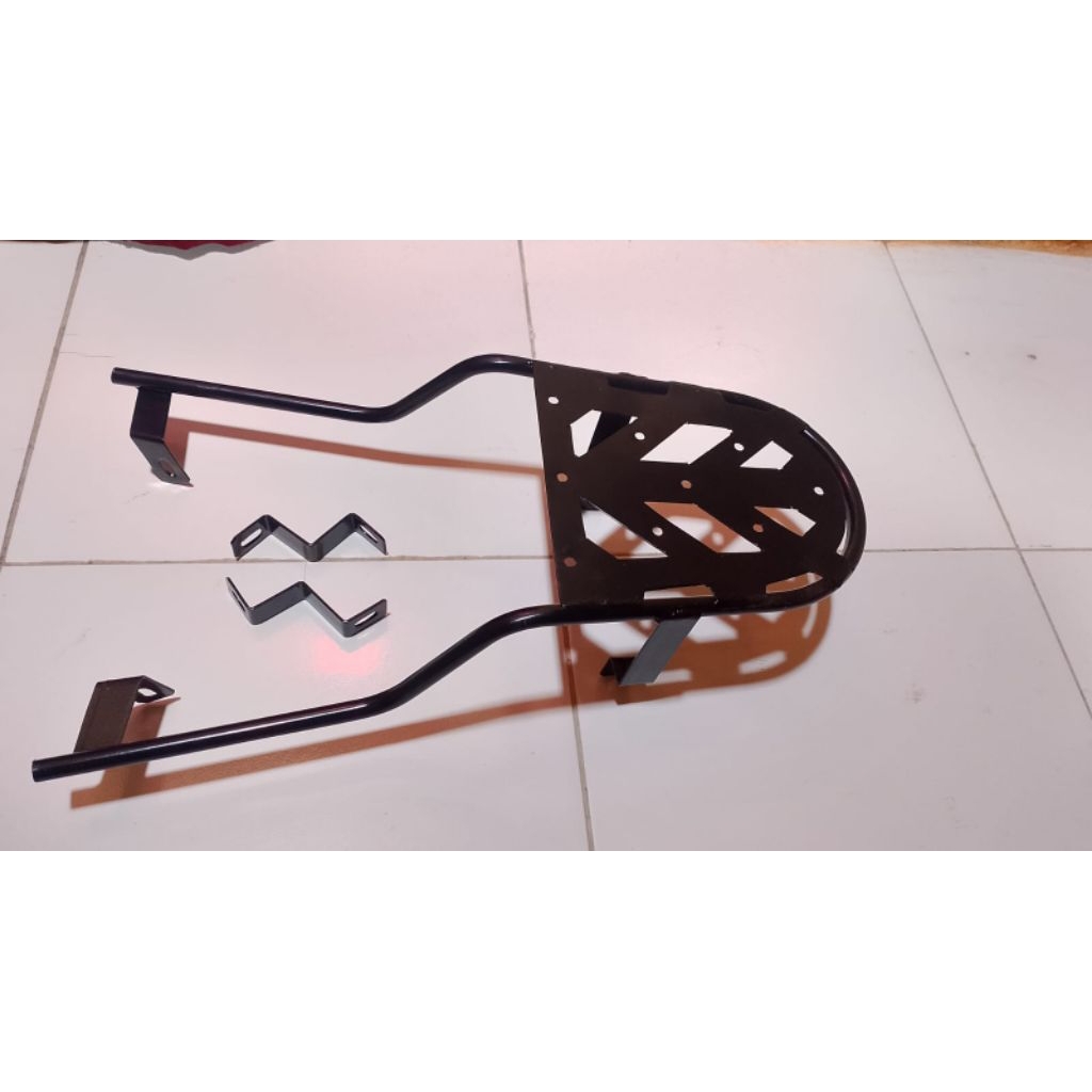 Rear Rack Honda CRF 150L di bawah tahun 2024/Behel Bracket Belakang Honda CRF 150L - Aksesoris Motor
