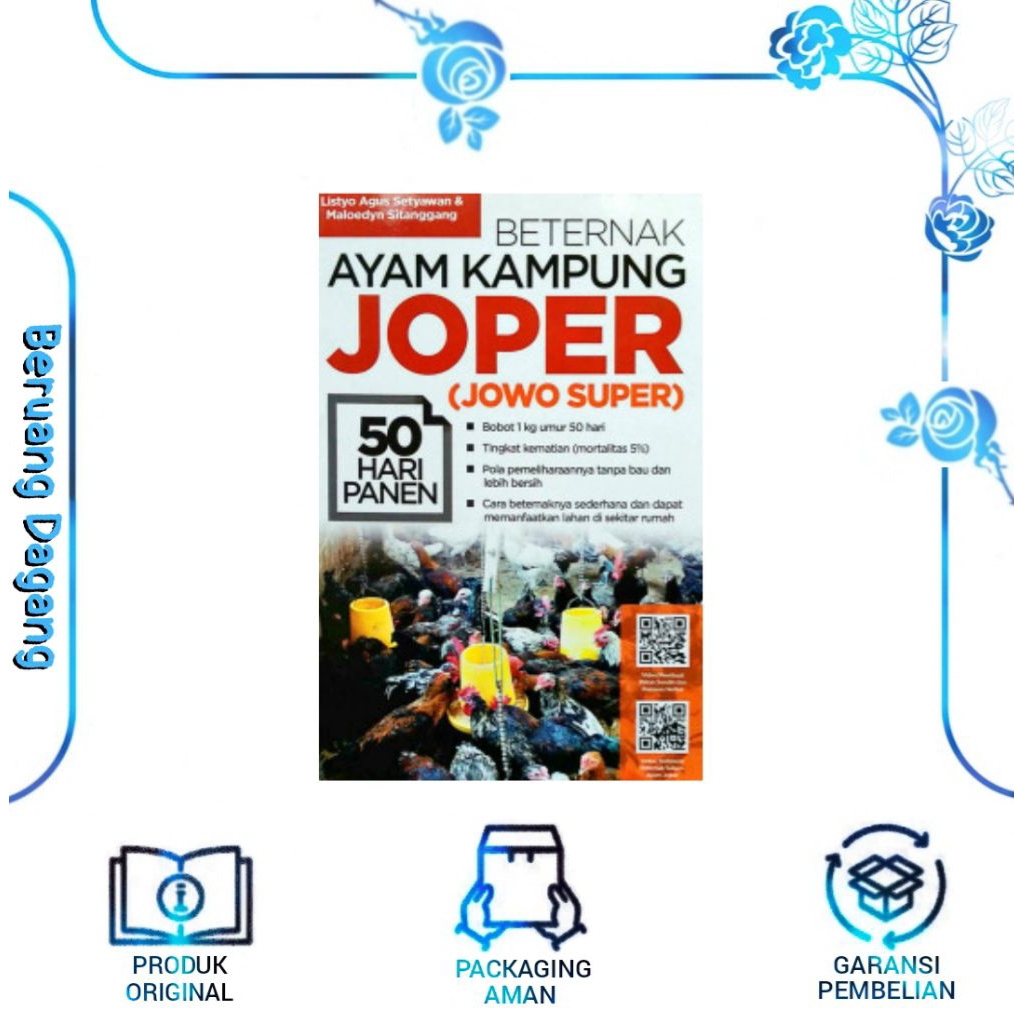 Buku BETERNAK AYAM KAMPUNG JOPER (JOWO SUPER)