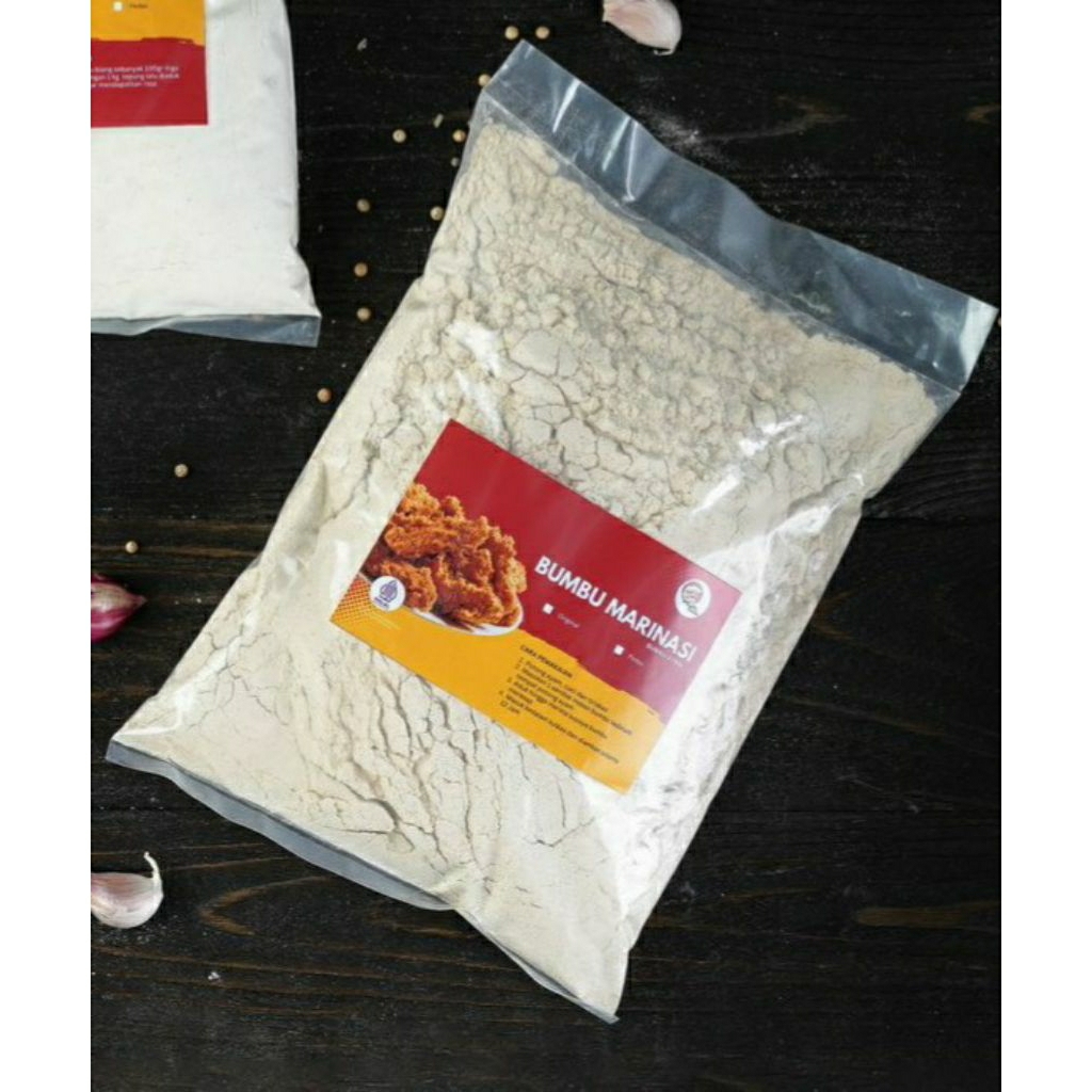 

Master Bumbu Tepung Bumbu Marinasi Putih Ayam goreng Fried Chicken 1 kg Premium