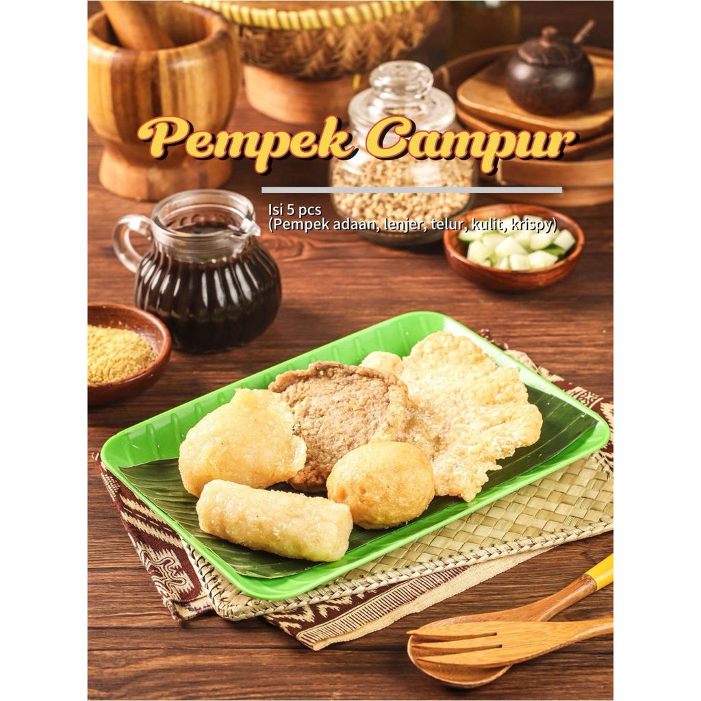 

Pempek campur