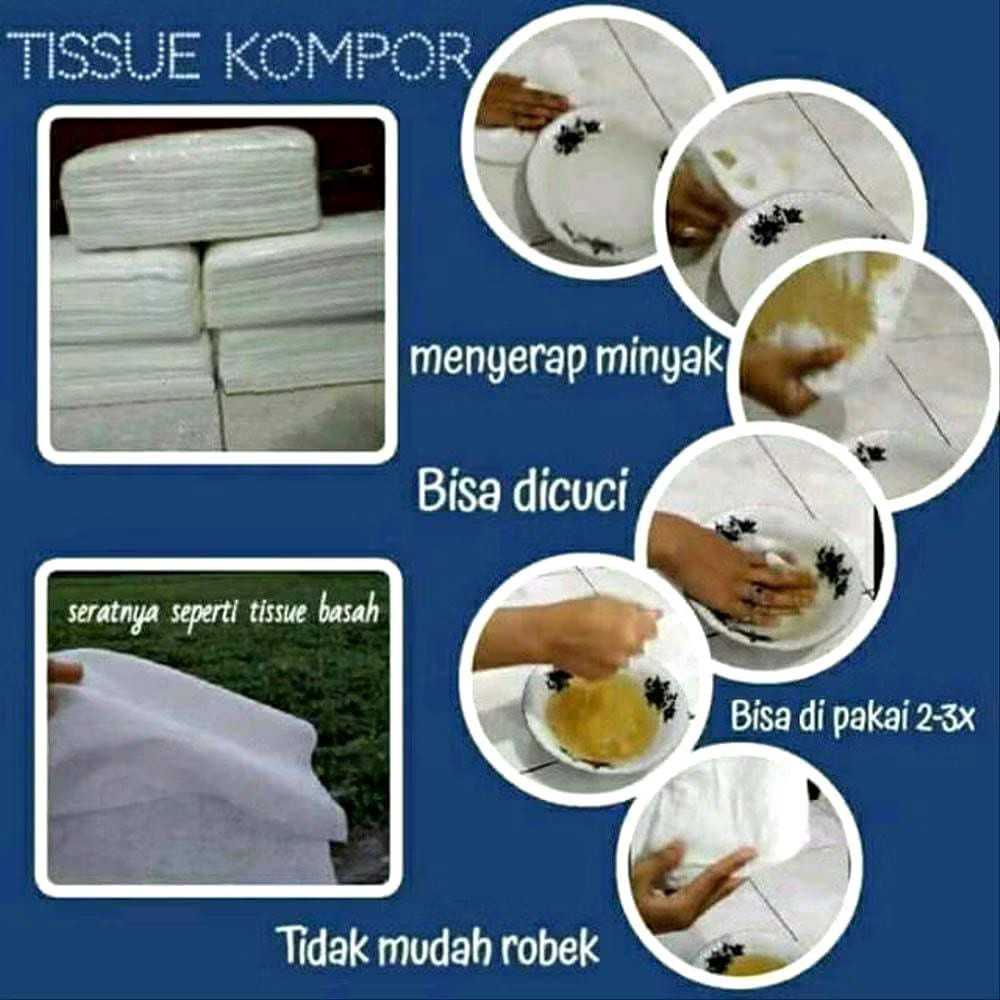 Tissue Dapur Isi 200gr Tissue Kompor Bisa Dicuci Ulang/ Tissue Serbaguna Non Lipat