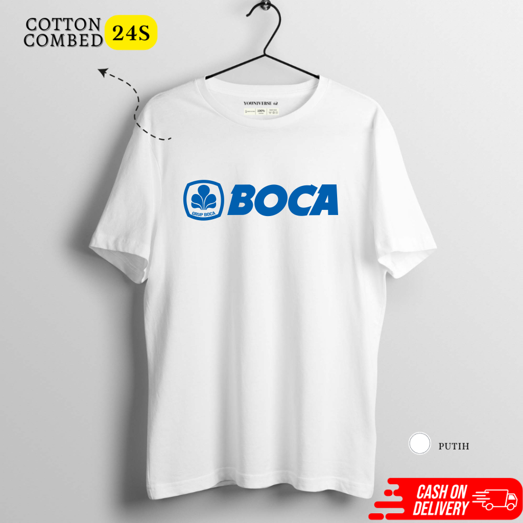 PROMO KAOS PLESETAN LOGO BCA LOGO LUCU / Kaos Plesetan Lucu Logo BCA