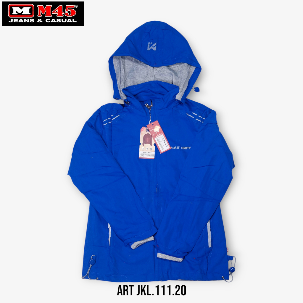 M45 Jaket Parasut Wanita Warna Biru - JKL.111.20
