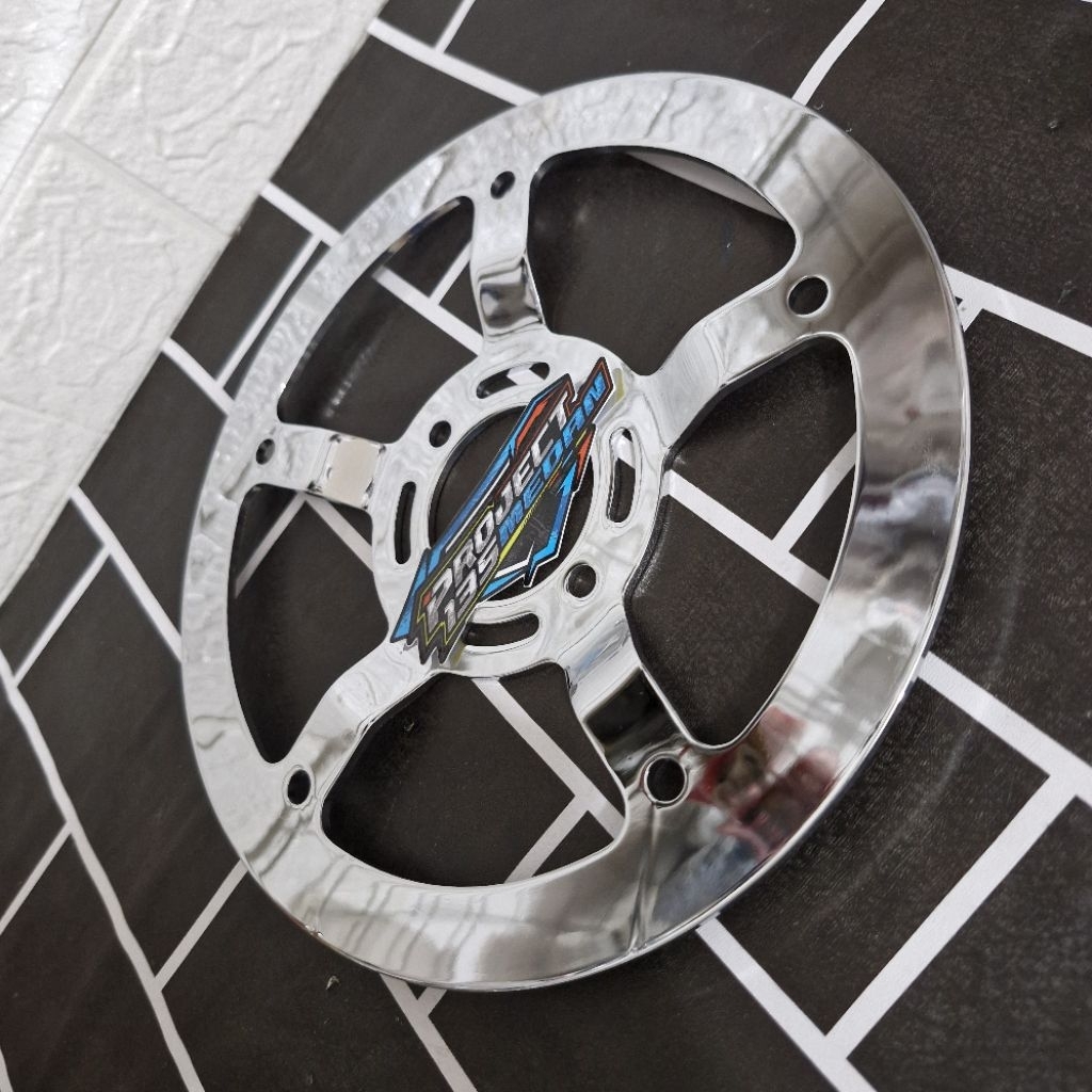 DISC BRAKE PIRINGAN CAKRAM RX KING PIRINGAN CAKRAM SLIM THAILAND FINISHING CHROME