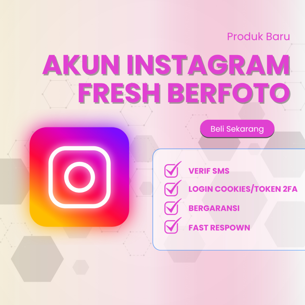 AKUN Instagram fresh  READY LOGIN 2FA AKTIF
