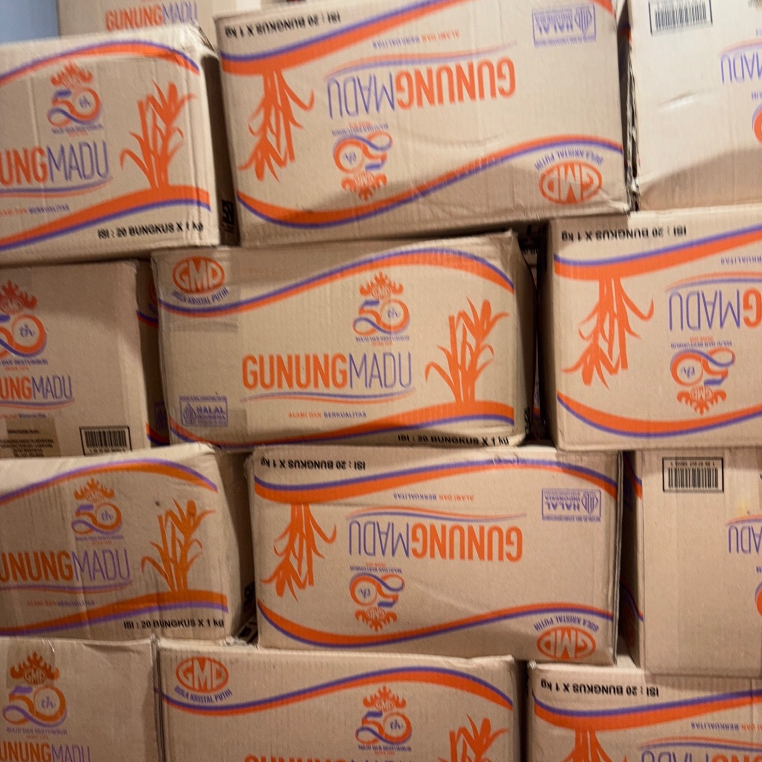 Gula Pasir GMP Kemasan 1kg (1 KARTON)
