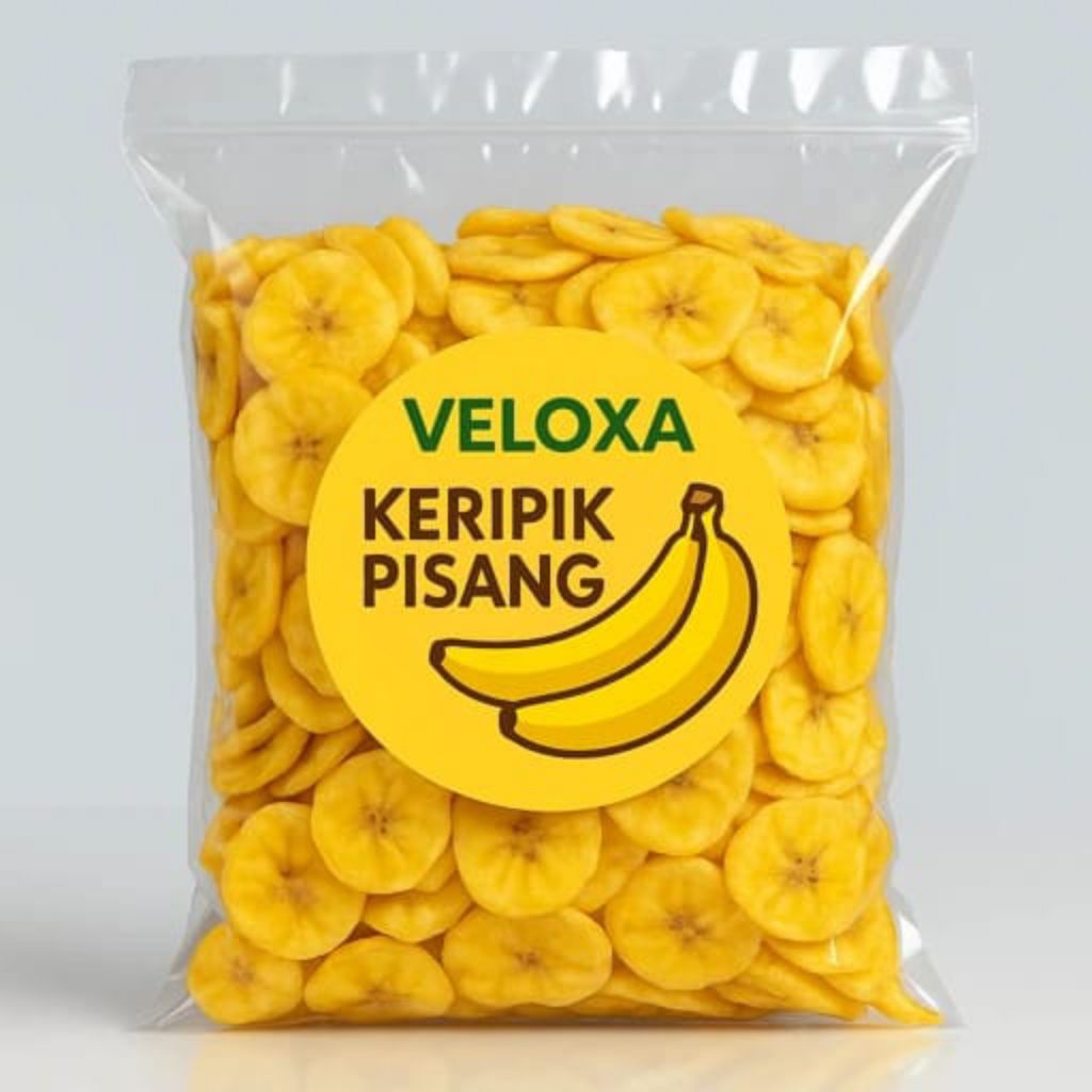 

Keripik Pisang Renyah Gurih – Camilan Sehat Tanpa Pengawet | Snack Pisang Premium / Oleh-Oleh Kekinian