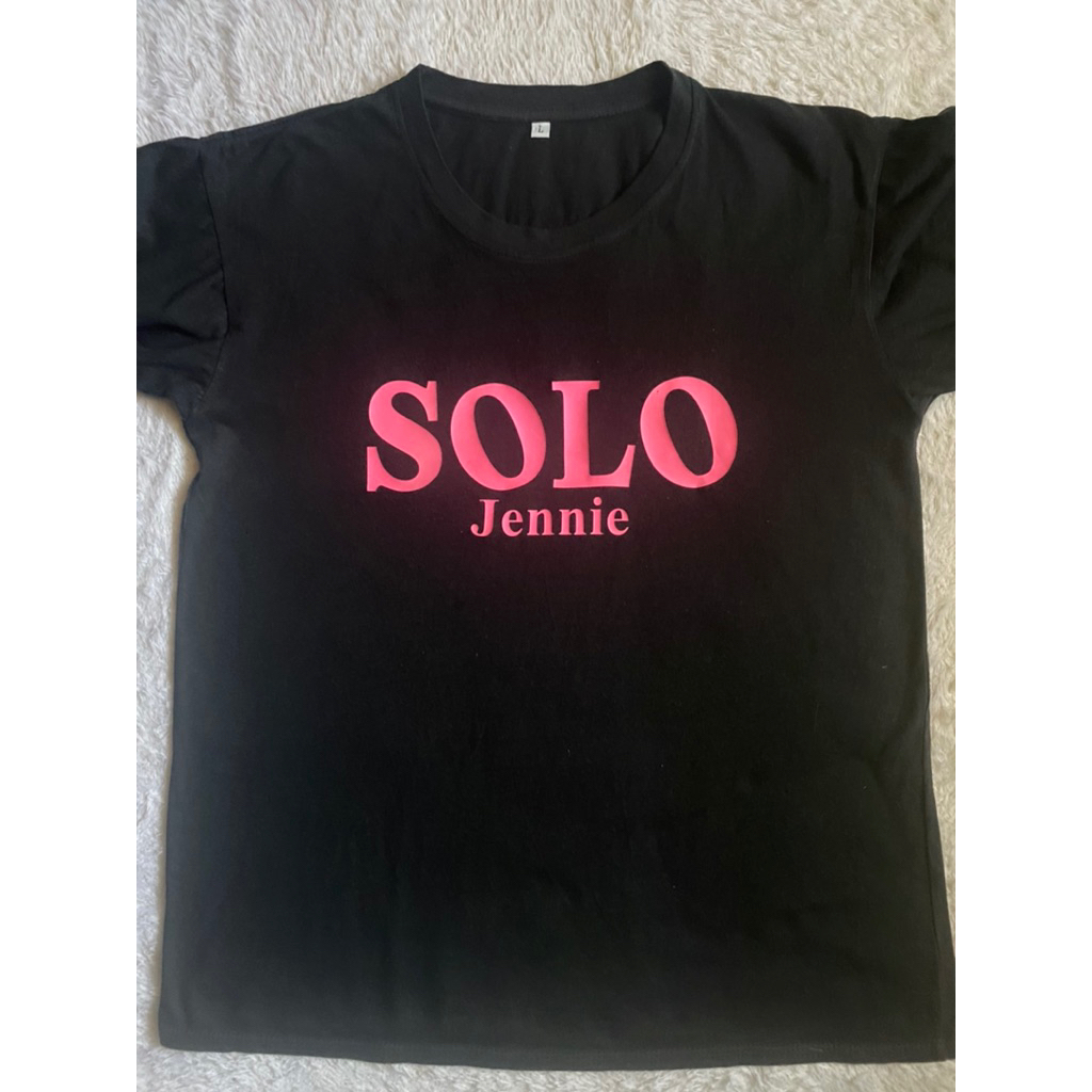 Tshirt blackpink jennie solo