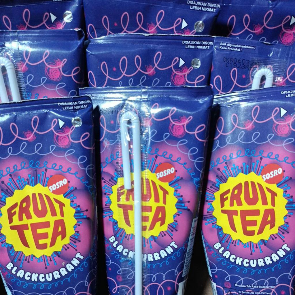 

FRUIT TEA Blackcurrant 200ml/Pcs