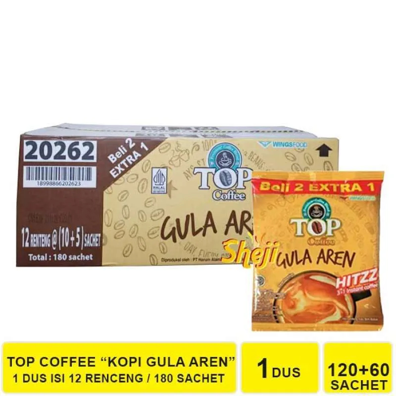 

TOP COFFE 2 DUS - GULA AREN, MOKACHINNO