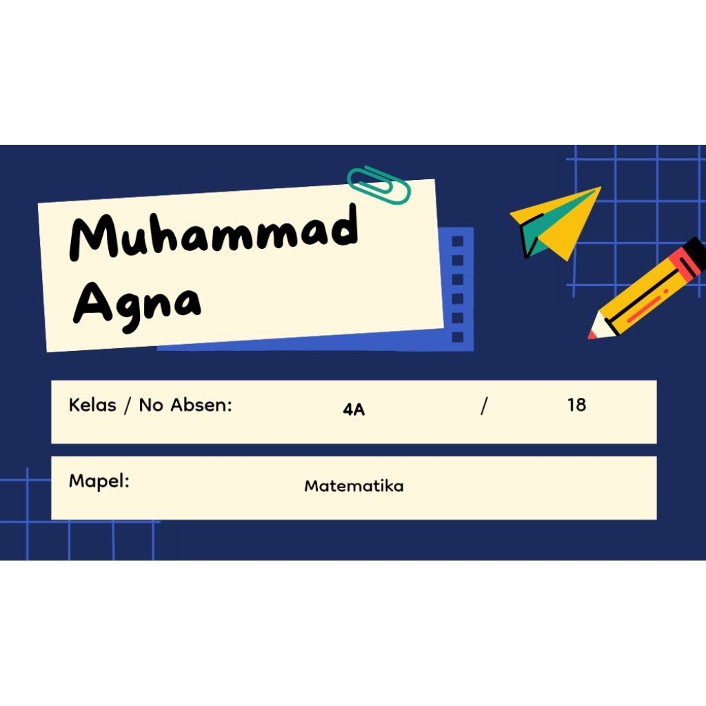 

Stiker Nama Custom E untuk Buku Tulis Anak