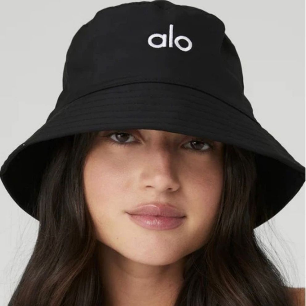 Topi Bundar Dewasa Pria dan Wanita Bordir alo yoga mancing traveling Terbaru