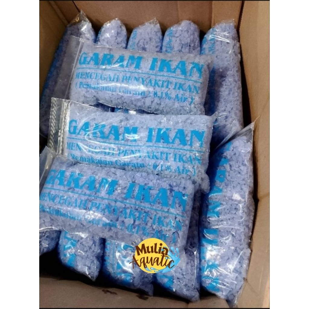 

Garam biru / Garem ikan biru 500 gram