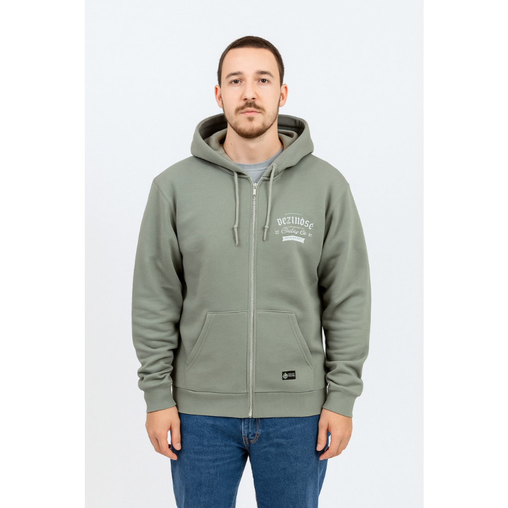 Dezirose Jaket Hoodie Sweater Zipper Pria Wanita