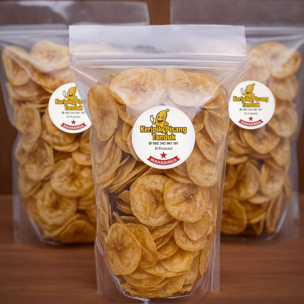 

Keripik Pisang Tanduk – Rasa Manis (420g)